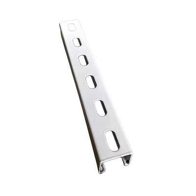 4 pulgadas galvanizado U canal Unistrut sumergido en caliente para el sistema de frenado sísmico
