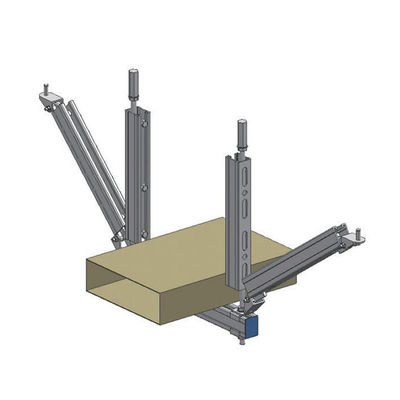 OEM 100Lbs Sísmica soporte de la bandeja de cable longitudinal de frenado galvanizado