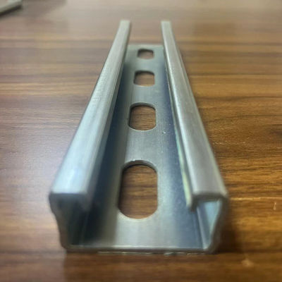 Sísmico 1 5/8 " galvanizado Unistrut acero soportes C canal resistente a los terremotos