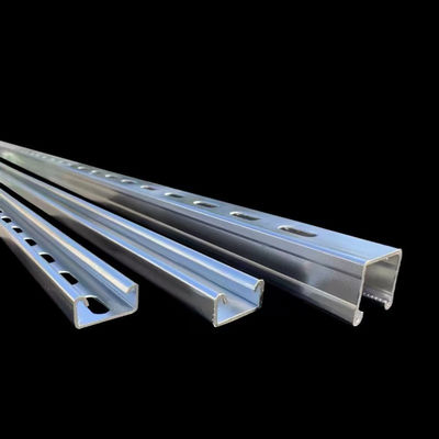 Soportes de tubería de canal C de caliente sumergido galvanizado Unistrut sísmico de calibre 14