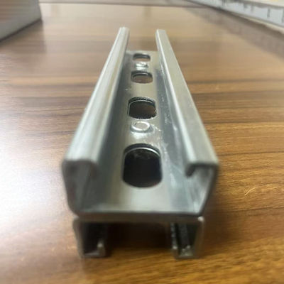 Resistencia a la corrosión del canal de acero galvanizado unistrut ajustable para el soporte sísmico de tubería