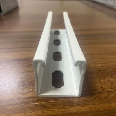 500 libras galvanizado C canal de soporte del tubo sísmico 4 pulgadas
