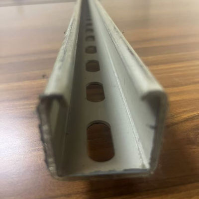 500 libras galvanizado C canal de soporte del tubo sísmico 4 pulgadas