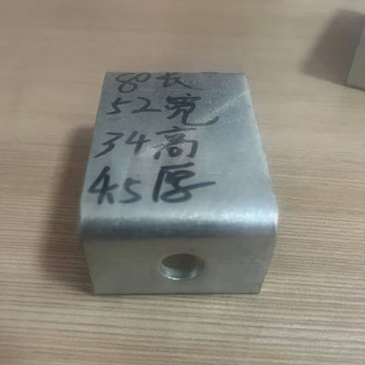 Conectores de soportes de ángulo galvanizados sin costura con marco sísmico