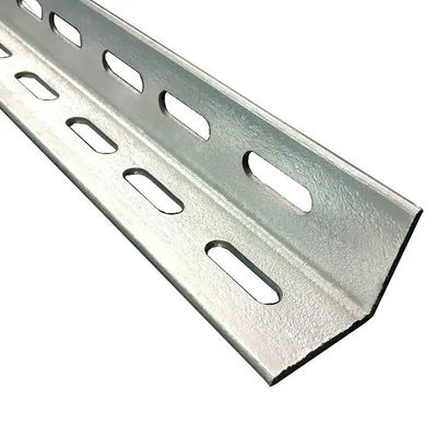 50 mm de punción de acero perforado ángulo de canal de vigas de forma L