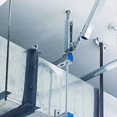 El tubo de frenado sísmico del conducto de aire comercial soporta el acero Galv antirrujo