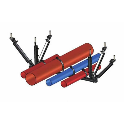 Refuerzos de frenado sísmico de trapecio galvanizado ajustable para tuberías resistentes a terremotos