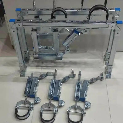 Dispositivos de montaje Unistrut de pared sísmica antióxido personalizados