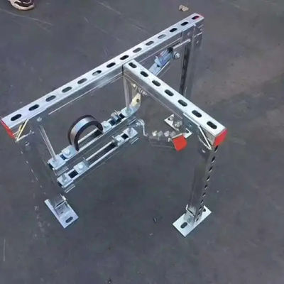 Dispositivos de montaje Unistrut de pared sísmica antióxido personalizados