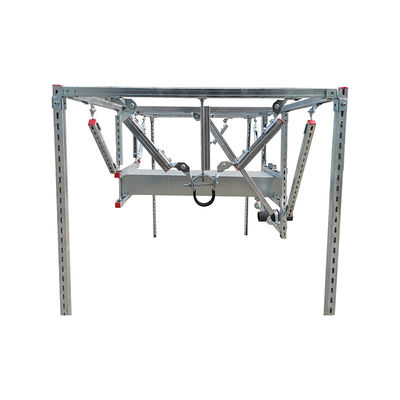 Sistemas de frenado sísmico de 4 vías galvanizados rígidos soporte de montaje 100 mm