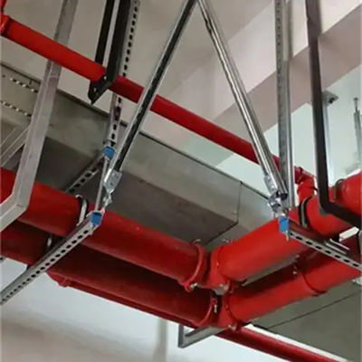 Cuatro vías de apoyo sísmico para rociadores de incendios 100mm-300mm