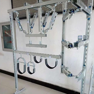 Refractor sísmico galvanizado ajustable de 4 vías para sistemas de rociadores 500 kg