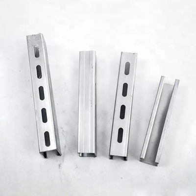 ASTM A36 Estructura galvanizado sólido de tracción de canal de metal enmarcado en U Acero en forma