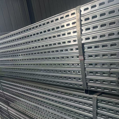 Profile de canal C de acero galvanizado de carbono sólido 50 mm-300 mm OEM