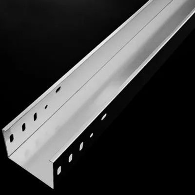 Tipo de escalera de acero Trunking Raceway Cable Tray Pre Gal HDG en polvo revestido