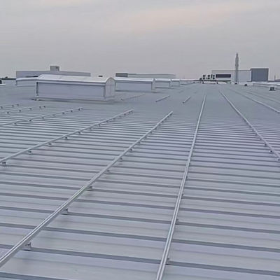 Paisaje RV Panel solar Brackets de tren de montaje para techos comerciales Personalizado