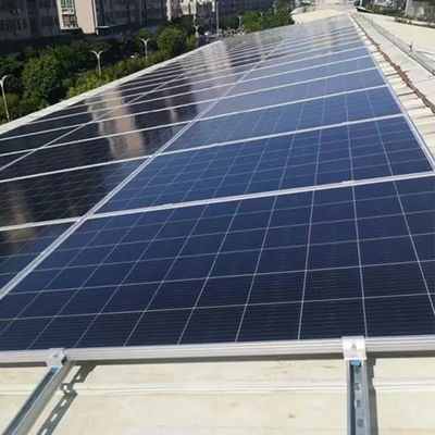 Panel solar de aluminio ajustable, soportes para paneles fotovoltaicos
