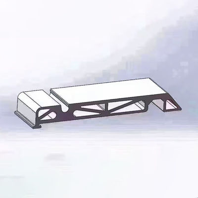 Panel de drenaje de aluminio comercial de montaje solar canal de techo personalizado