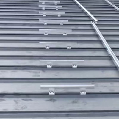 HDG Sistemas de pasarelas de techo solar galvanizado y sumergido en caliente para techo plano
